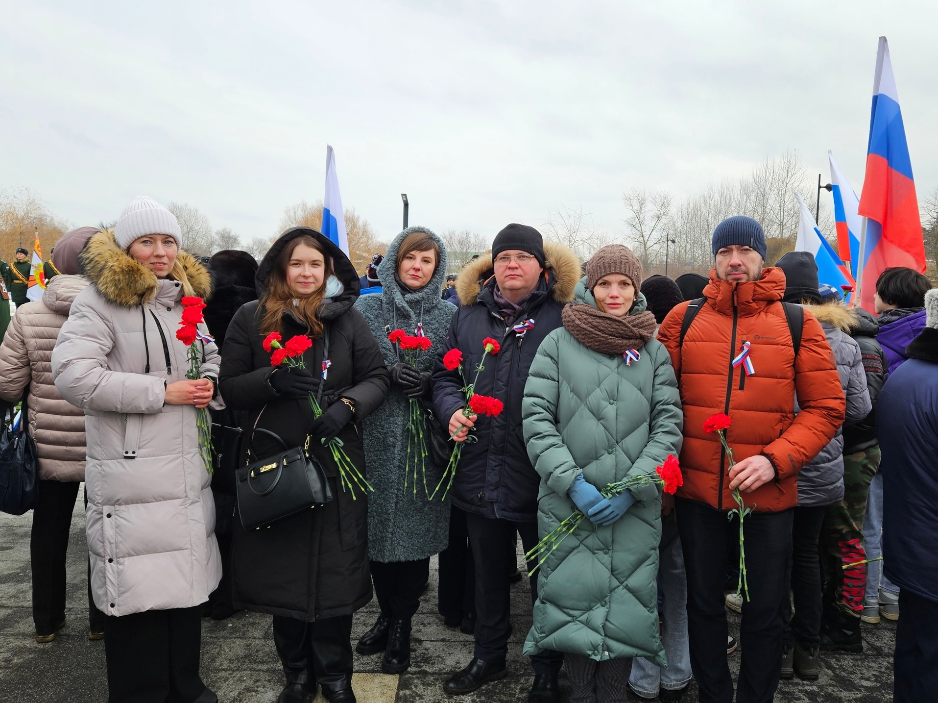 Сотрудники Метровагонмаш-Сервис приняли участие в памятном митинге с возложением цветов