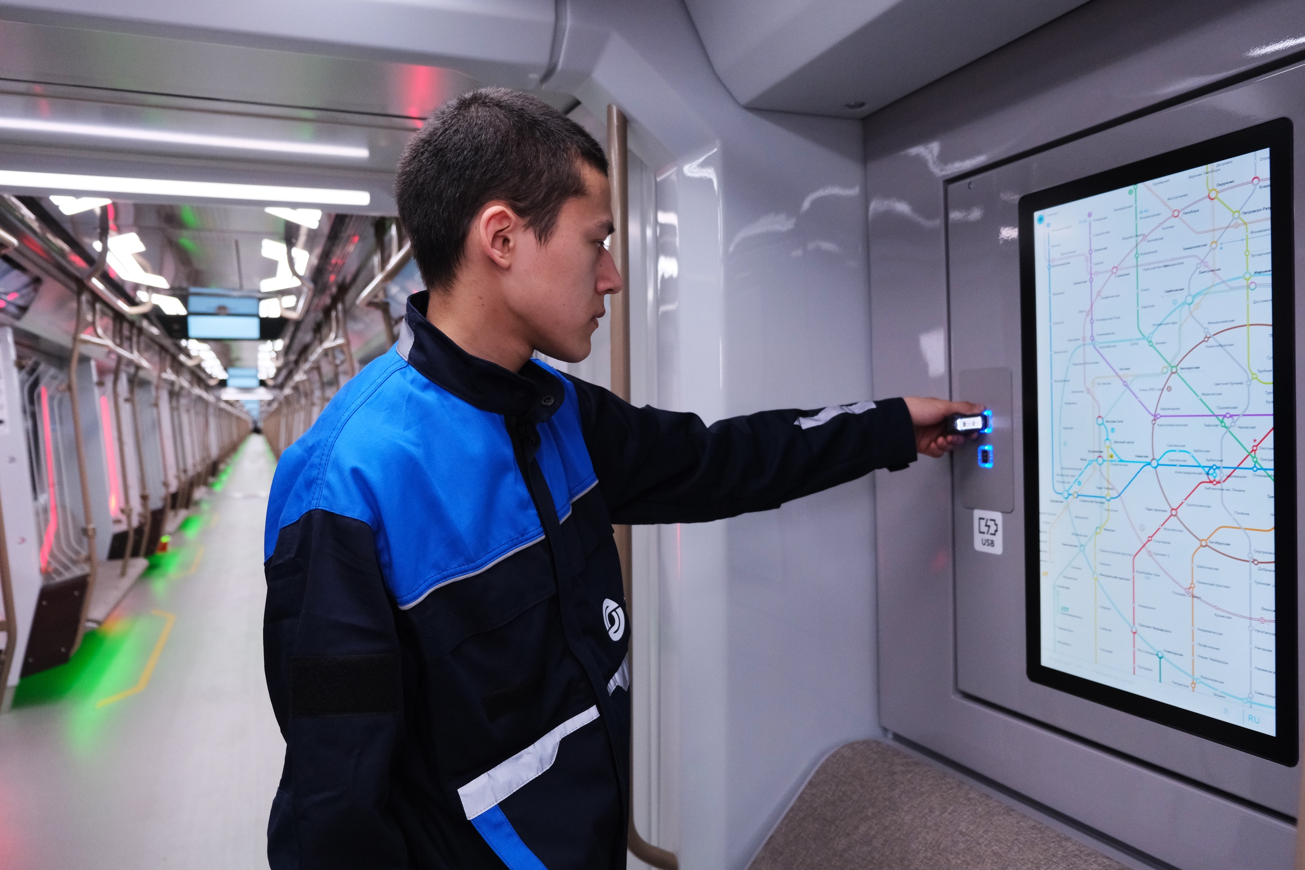 Обслуживание внутривагонного оборудования составов