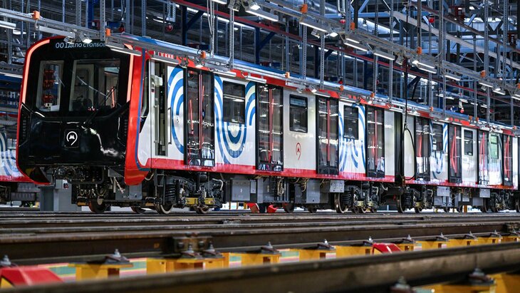 В депо "Столбово" начал работу сервисный центр по обслуживанию поездов метро